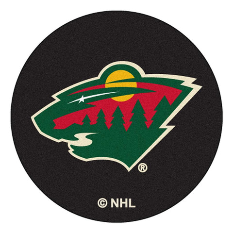 Minnesota Wild NHL Puck Mat (29 diameter)