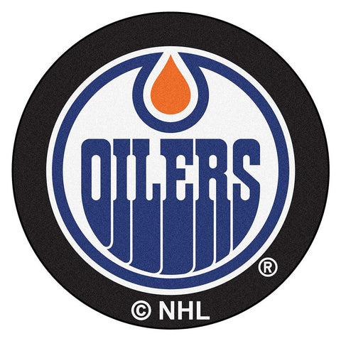 Edmonton Oilers NHL Puck Mat (29 diameter)