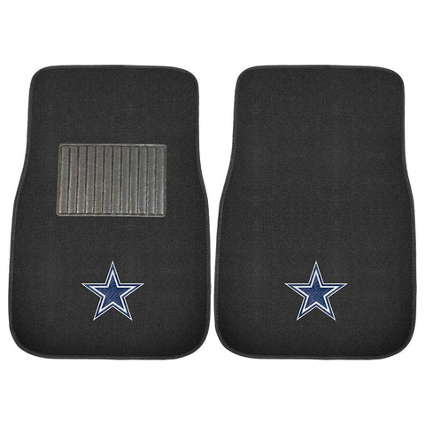 Dallas Cowboys NFL 2-pc Embroidered Car Mat Set