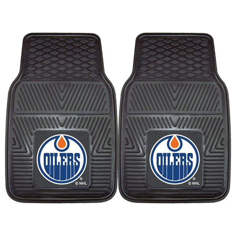 Edmonton Oilers NHL Heavy Duty 2-Piece Vinyl Car Mats (18x27)