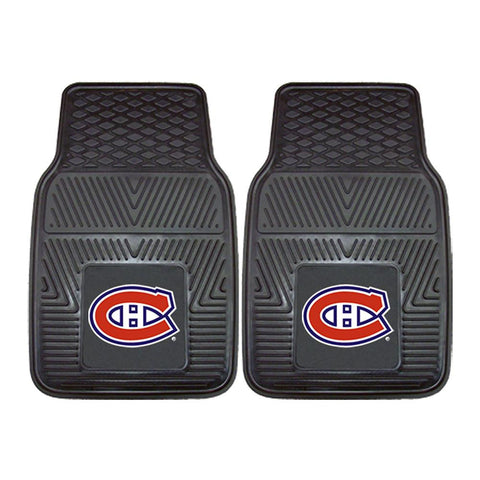 Montreal Canadiens NHL Heavy Duty 2-Piece Vinyl Car Mats (18x27)