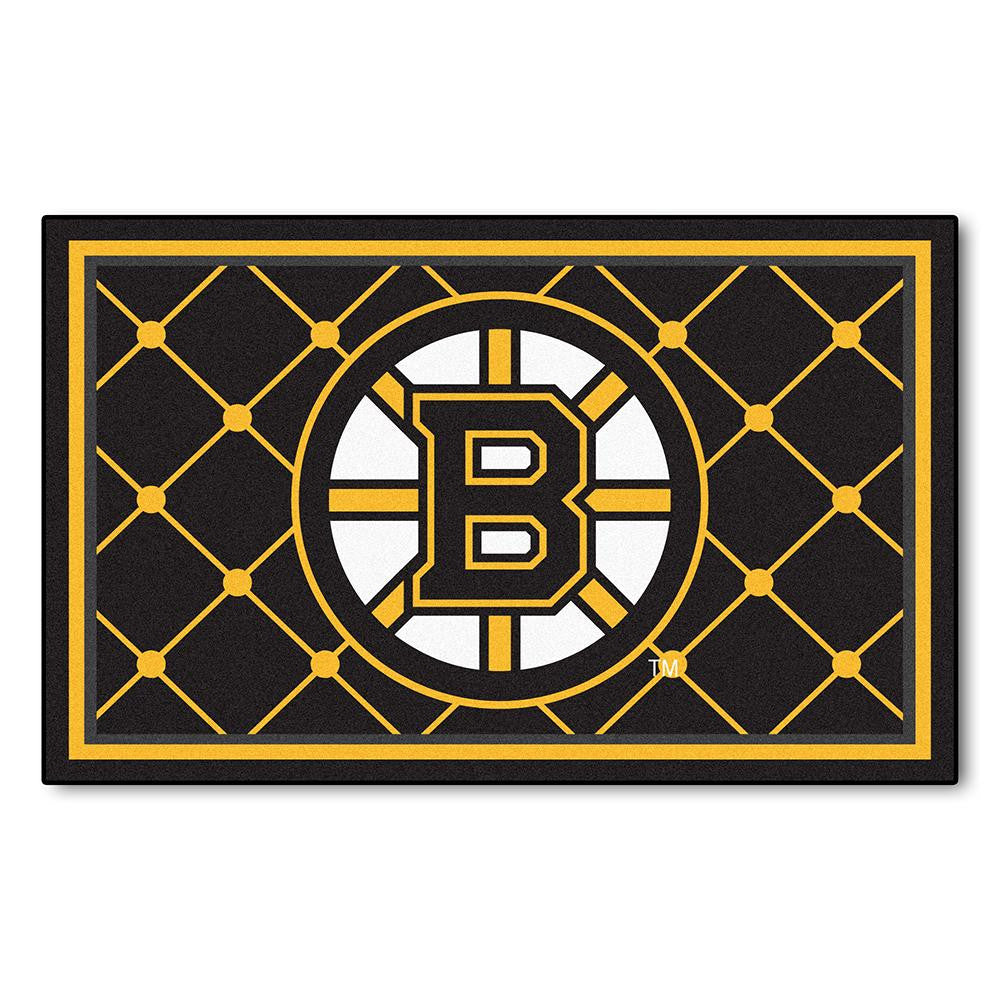 Boston Bruins NHL 4x6 Rug (46x72)
