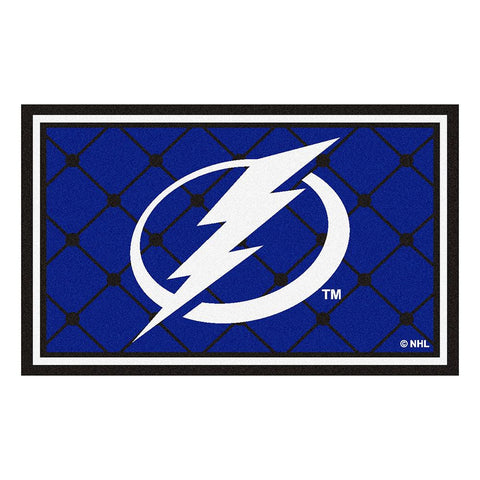 Tampa Bay Lightning NHL 4x6 Rug (46x72)