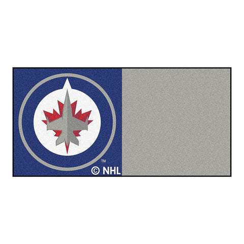 Winnipeg Jets NHL Team Logo Carpet Tiles