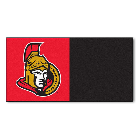 Ottawa Senators NHL Team Logo Carpet Tiles