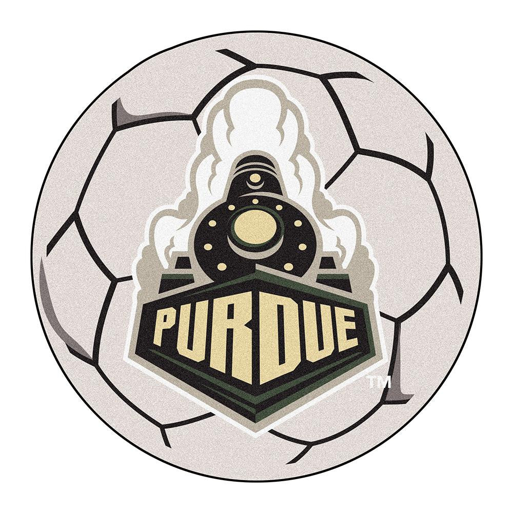 Purdue Boilermakers Ncaa "soccer Ball" Round Floor Mat (29")
