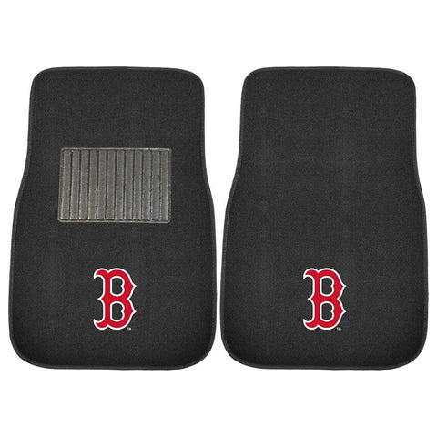 Boston Red Sox MLB 2-pc Embroidered Car Mat Set