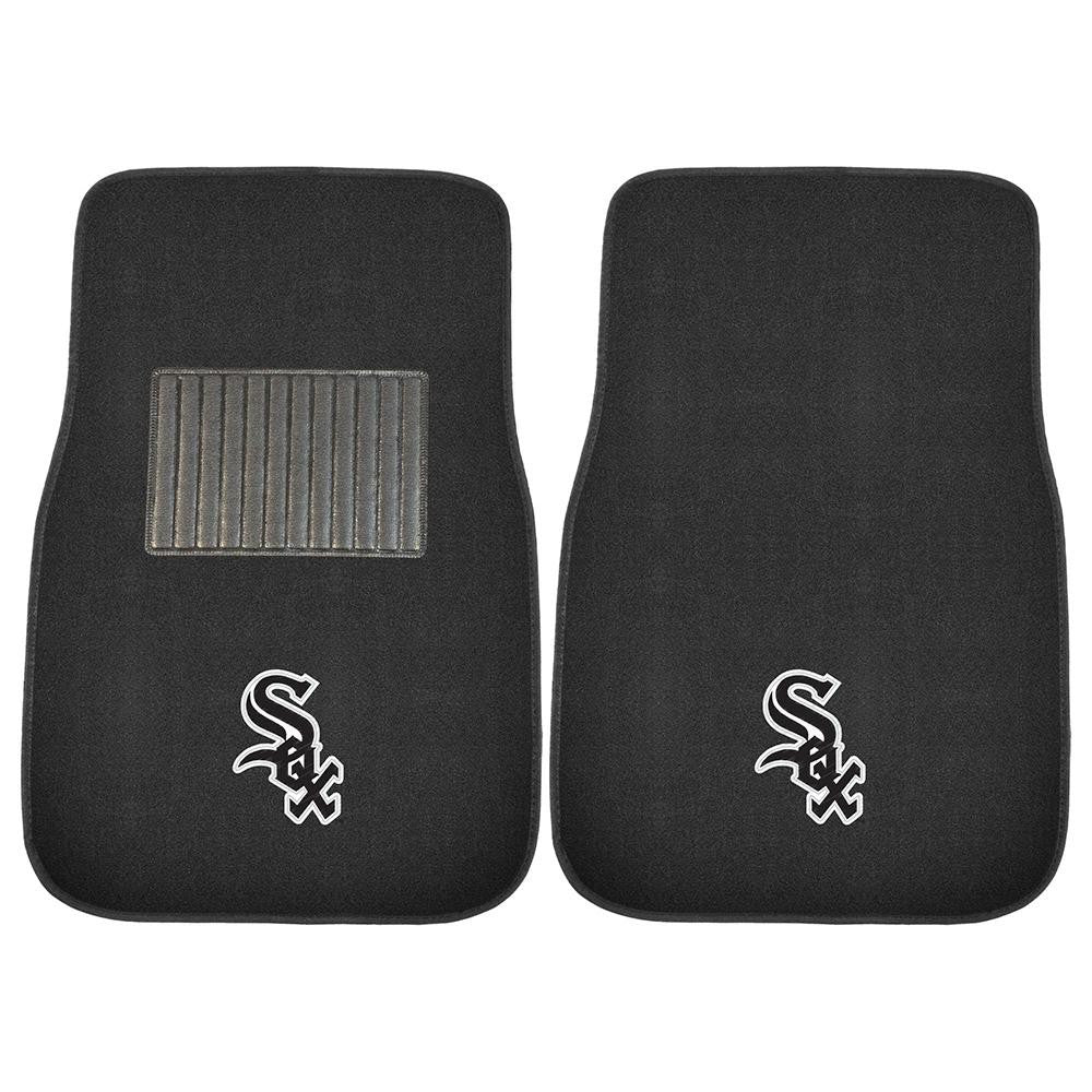 Chicago White Sox MLB 2-pc Embroidered Car Mat Set