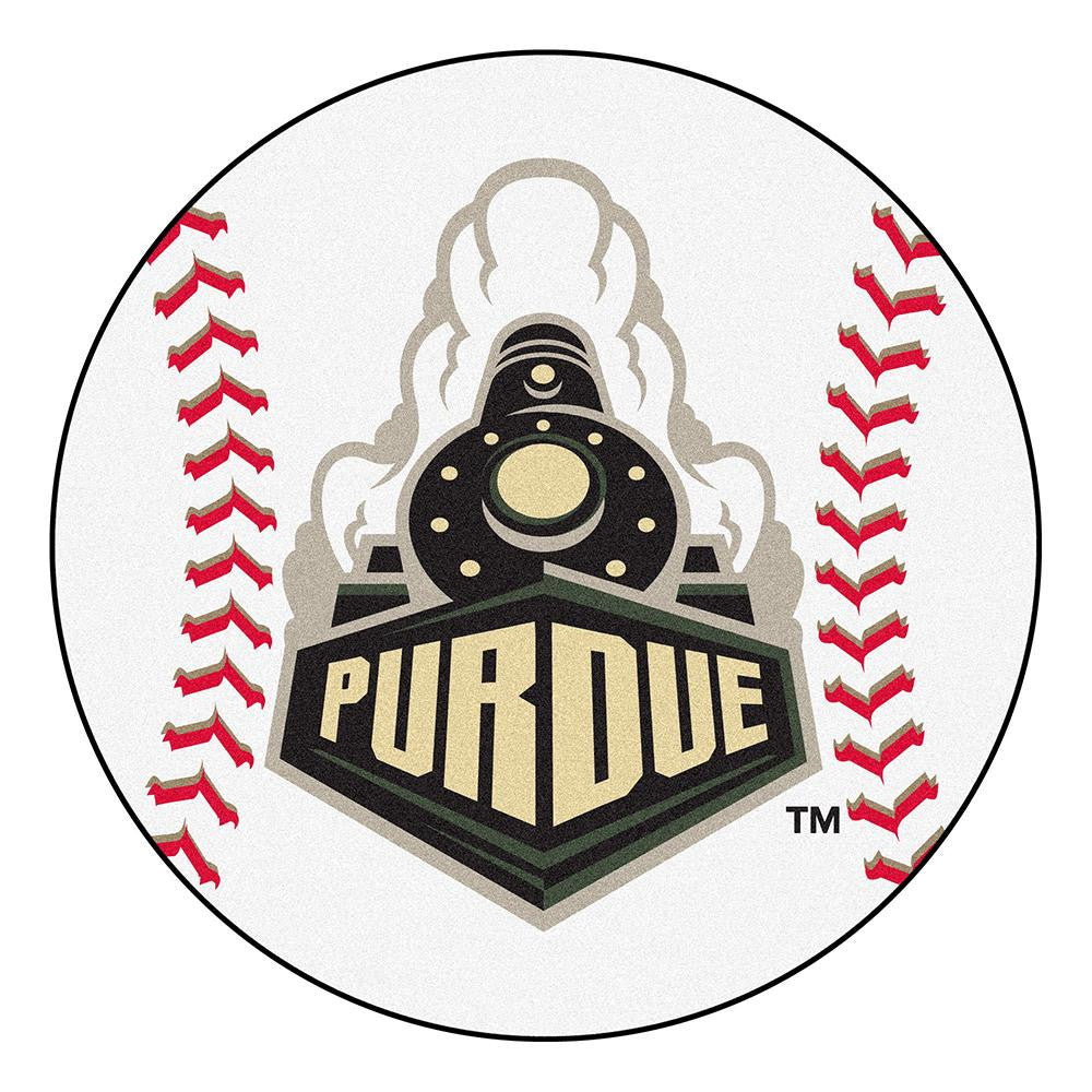 Purdue Boilermakers Ncaa "baseball" Round Floor Mat (29")