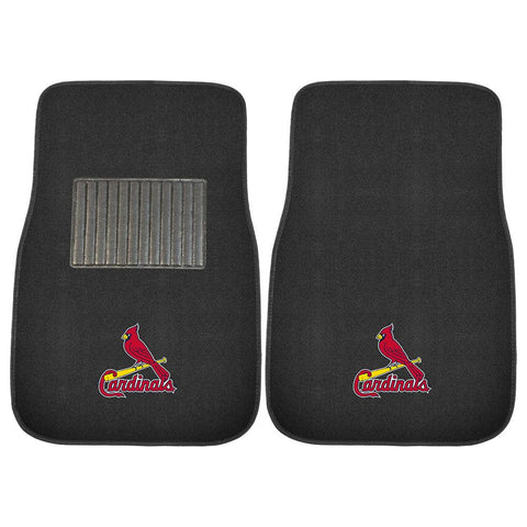 St. Louis Cardinals MLB 2-pc Embroidered Car Mat Set
