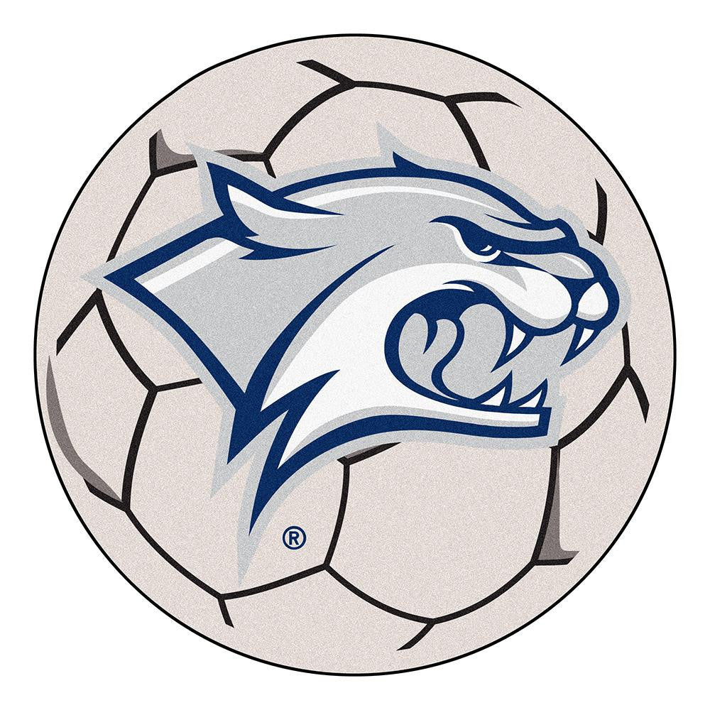 New Hampshire Wildcats Ncaa "soccer Ball" Round Floor Mat (29")