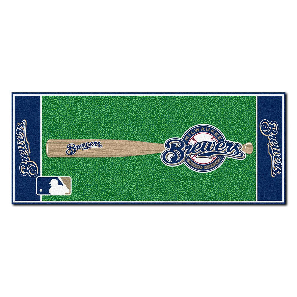 Milwaukee Brewers MLB Floor Runner (29.5x72)