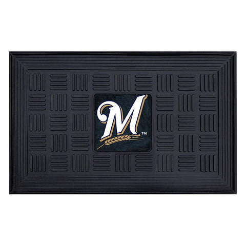 Milwaukee Brewers MLB Vinyl Doormat (19x30)