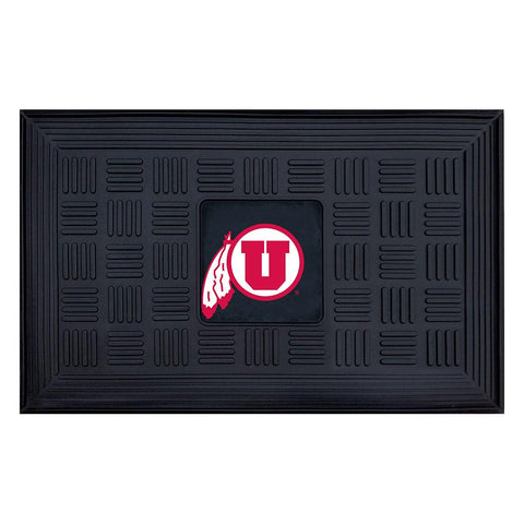 Utah Utes Ncaa Vinyl "doormat" (19"x30")