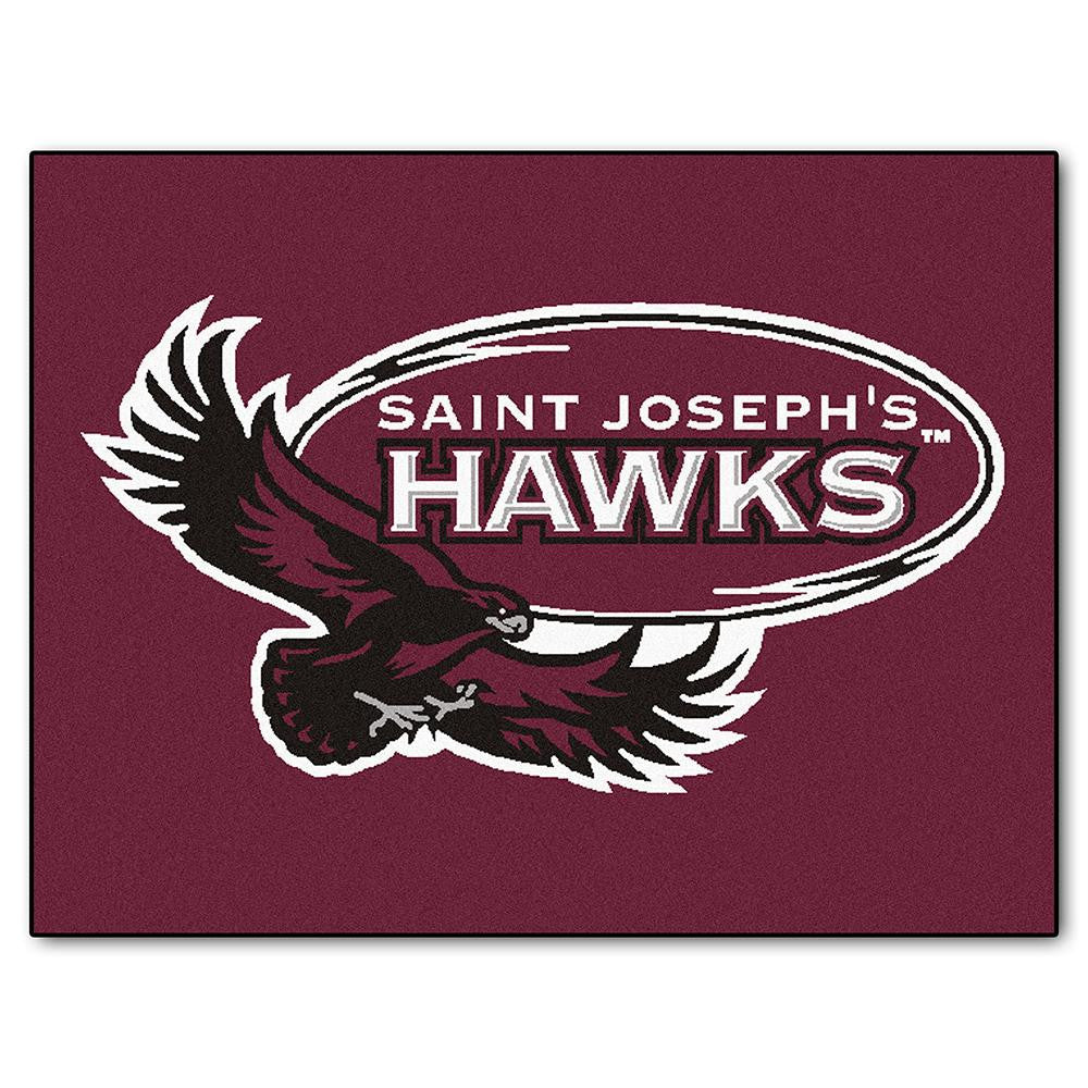 Saint Joseph's Hawks Ncaa "all-star" Floor Mat (34"x45")