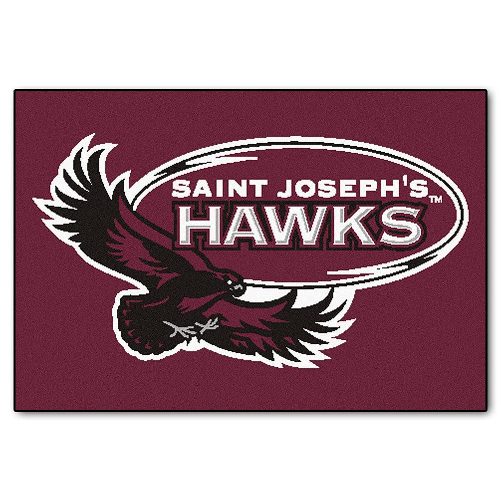 Saint Joseph's Hawks Ncaa "starter" Floor Mat (20"x30")
