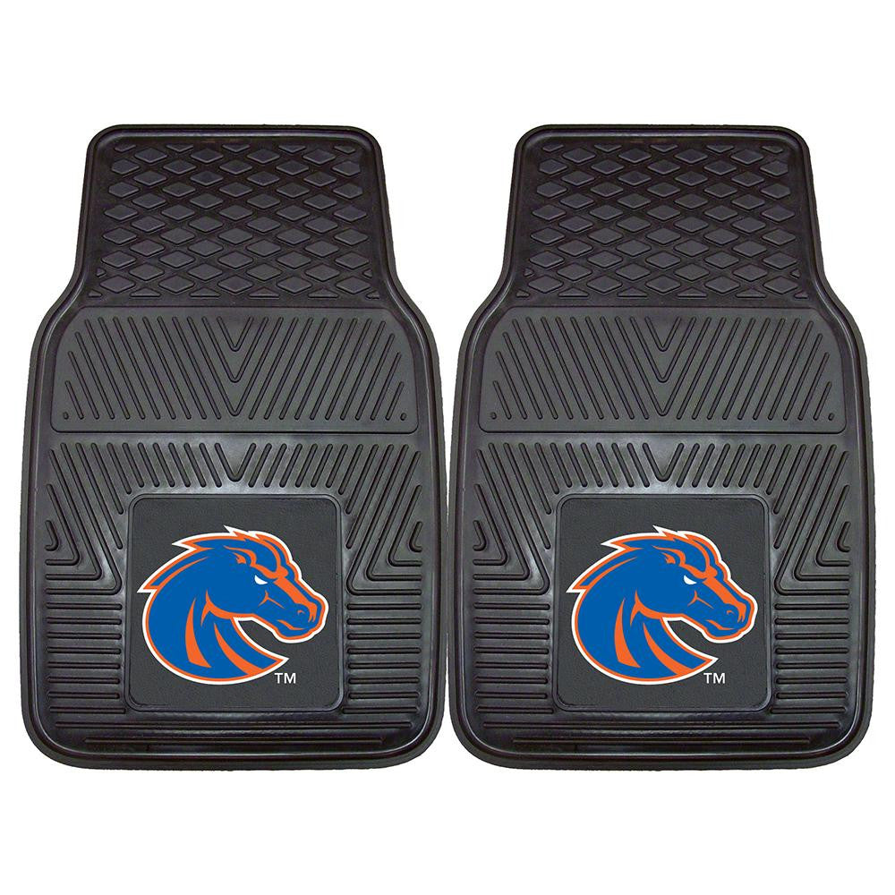 Boise State Broncos Ncaa Heavy Duty 2-piece Vinyl Car Mats (18"x27")