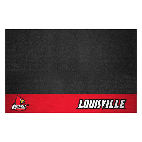 Louisville Cardinals Ncaa Vinyl Grill Mat