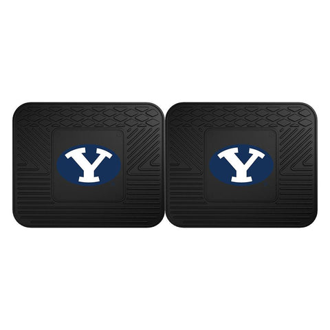 Brigham Young Cougars Ncaa Utility Mat (14"x17")(2 Pack)