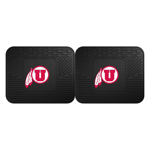 Utah Utes Ncaa Utility Mat (14"x17")(2 Pack)