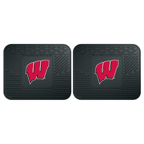 Wisconsin Badgers Ncaa Utility Mat (14"x17")(2 Pack)