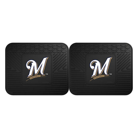 Milwaukee Brewers MLB Utility Mat (14x17)(2 Pack)