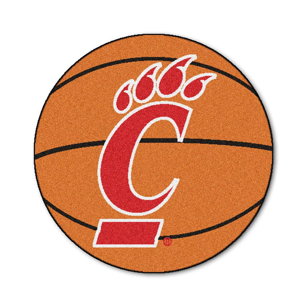 Cincinnati Bearcats Ncaa "basketball" Round Floor Mat (29")