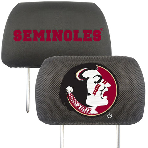 Florida State Seminoles Ncaa Polyester Head Rest Cover (2 Pack)