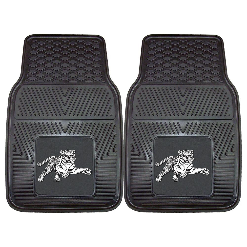 Jackson State Tigers Ncaa Heavy Duty 2-piece Vinyl Car Mats (18"x27")
