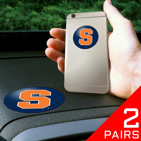 Syracuse Orangemen Ncaa "get A Grip" Cell Phone Grip Accessory (2 Piece Set)