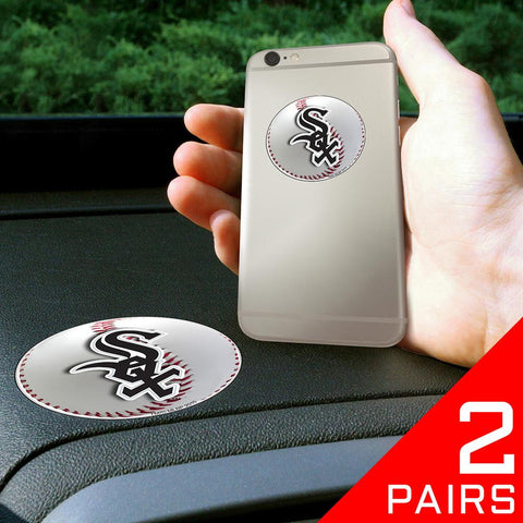 Chicago White Sox MLB Get a Grip Cell Phone Grip Accessory (2 Piece Set)