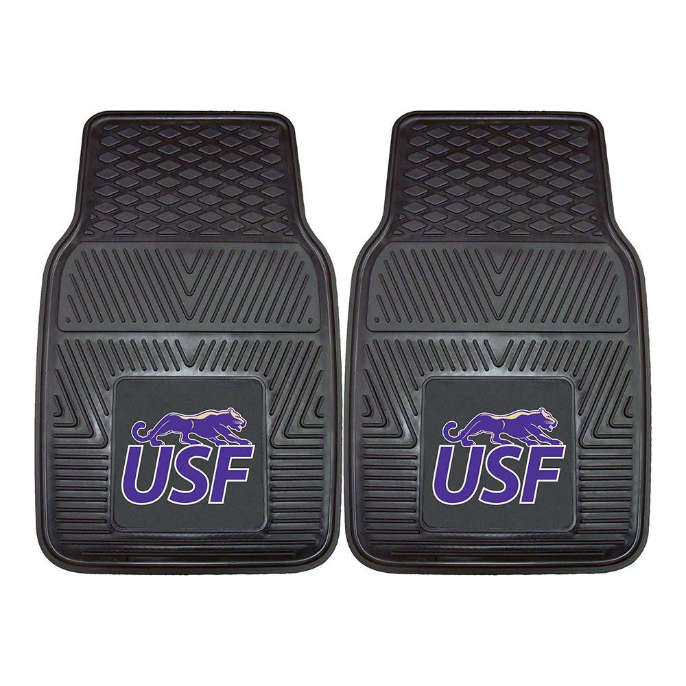 University Of Sioux Falls Ncaa Heavy Duty 2-piece Vinyl Car Mats (18"x27")