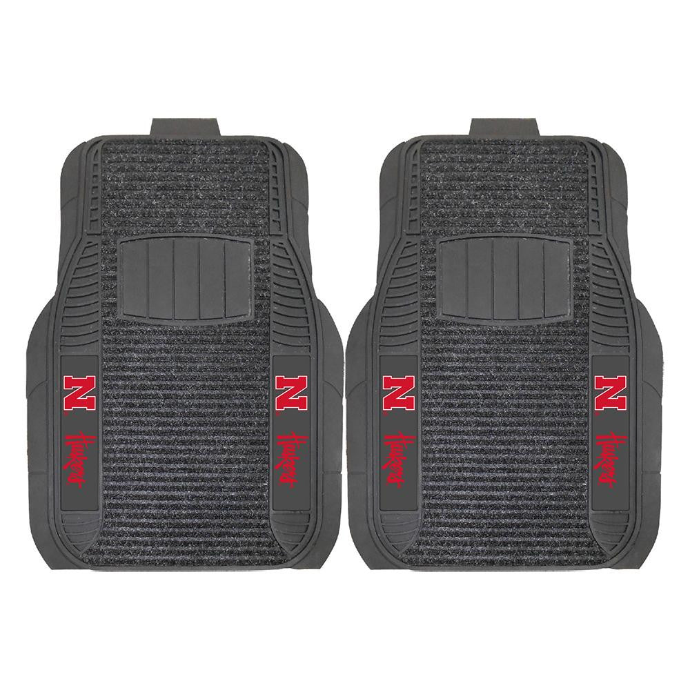 Nebraska Cornhuskers Ncaa Deluxe 2-piece Vinyl Car Mats (20"x27")