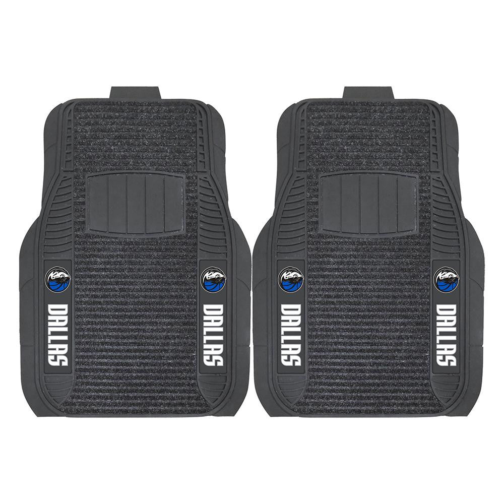 Dallas Mavericks NBA Deluxe 2-Piece Vinyl Car Mats (20x27)