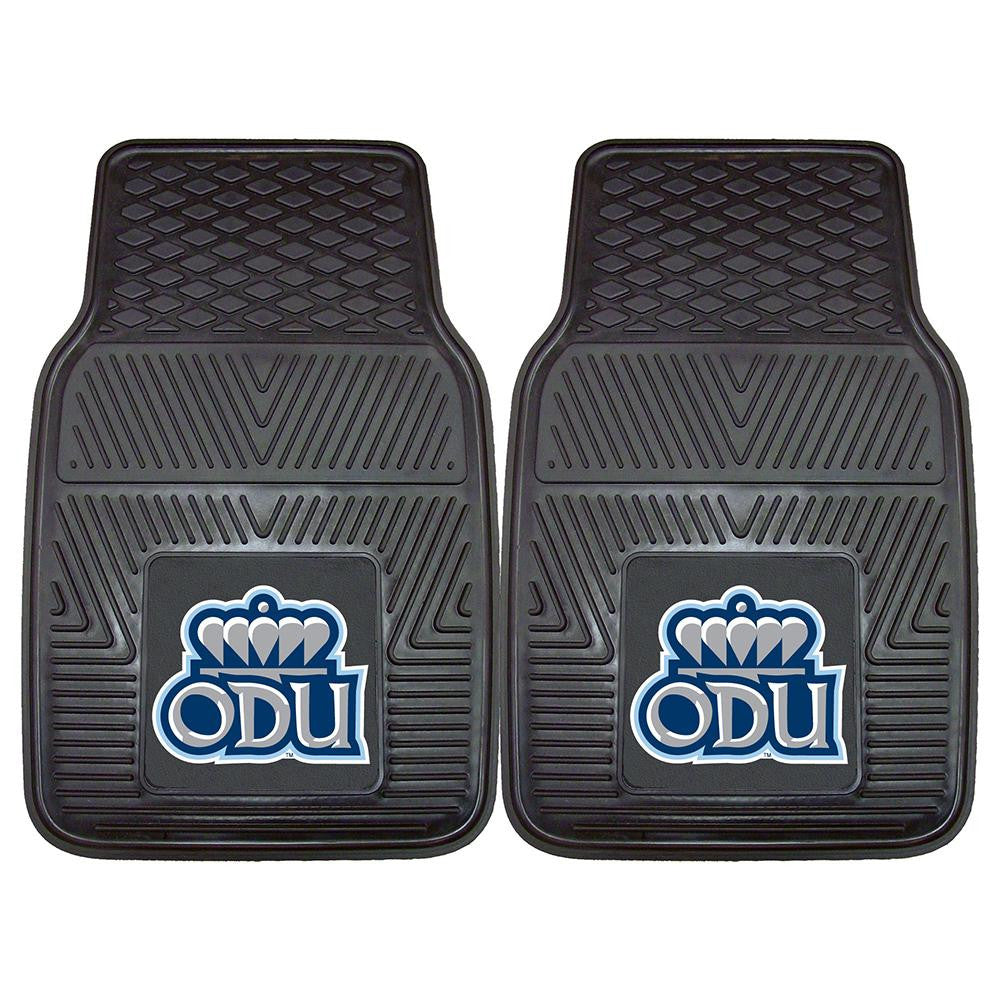 Old Dominion Monarchs Ncaa Heavy Duty 2-piece Vinyl Car Mats (18"x27")