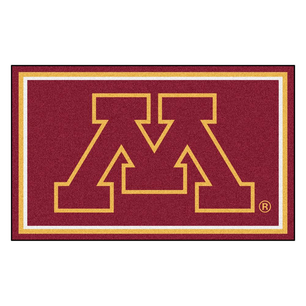 Minnesota Golden Gophers Ncaa 4x6 Rug (46"x72")