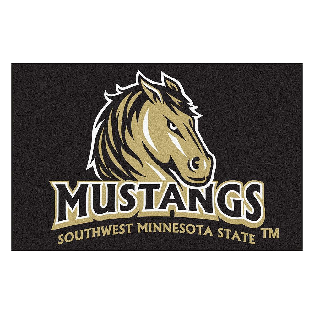 Southwest Minnesota State Mustangs Ncaa Starter Floor Mat (20"x30")
