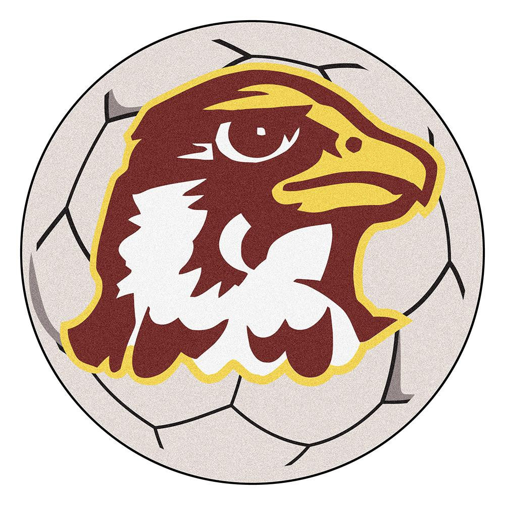 Quincy Hawks Ncaa Soccer Ball Round Floor Mat (29")
