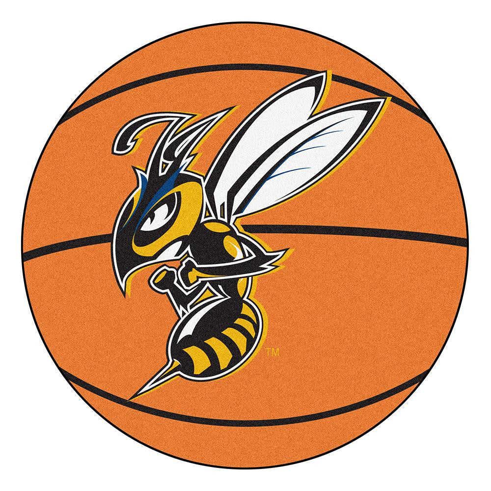 Montana State University Billings Yellowjackets Ncaa Basketball Round Floor Mat (29")
