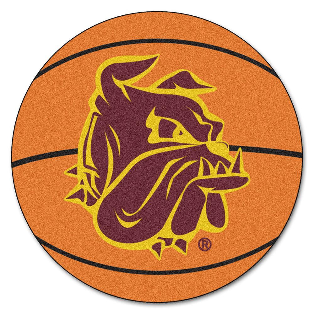 Minnesota Duluth Bulldogs Ncaa "basketball" Round Floor Mat (29")