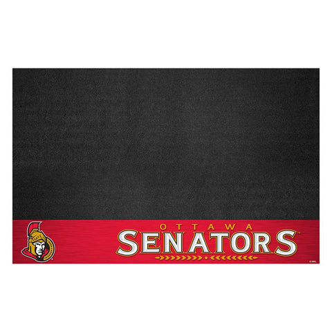 Ottawa Senators NHL Vinyl Grill Mat(26x42)