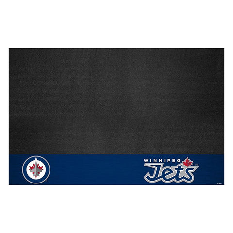Winnipeg Jets NHL Vinyl Grill Mat(26x42)