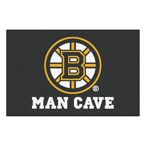Boston Bruins NHL Man Cave Starter Floor Mat (20in x 30in)