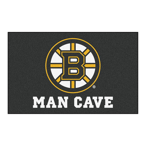 Boston Bruins NHL Man Cave Ulti-Mat Floor Mat (60in x 96in)
