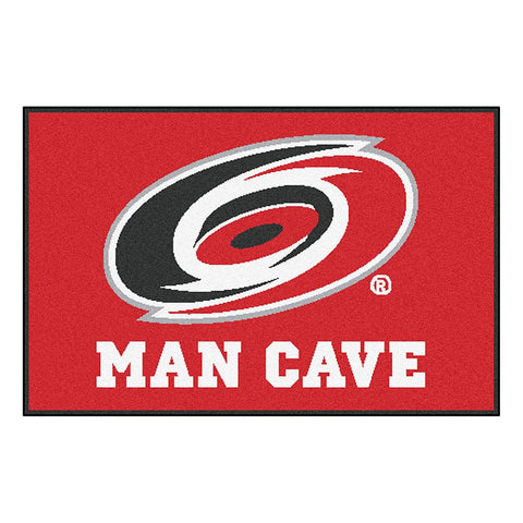 Carolina Hurricanes NHL Man Cave Starter Floor Mat (20in x 30in)