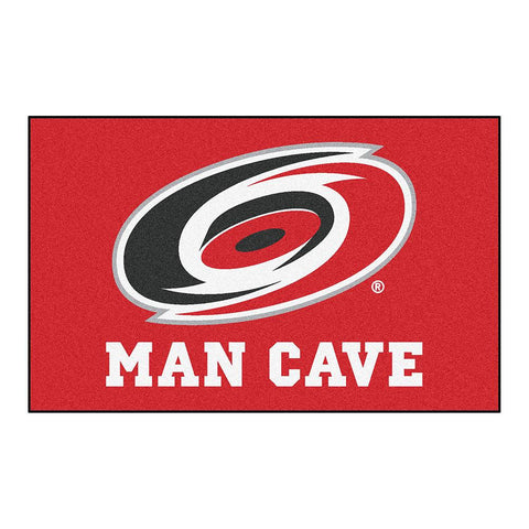 Carolina Hurricanes NHL Man Cave Ulti-Mat Floor Mat (60in x 96in)