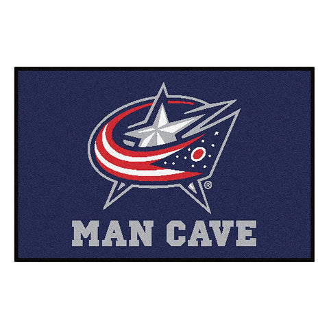 Columbus Blue Jackets NHL Man Cave Starter Floor Mat (20in x 30in)