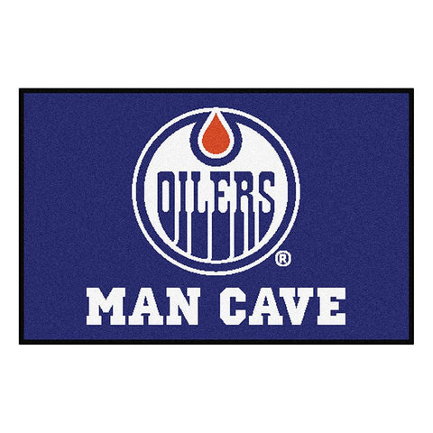 Edmonton Oilers NHL Man Cave Starter Floor Mat (20in x 30in)