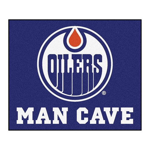 Edmonton Oilers NHL Man Cave Tailgater Floor Mat (60in x 72in)