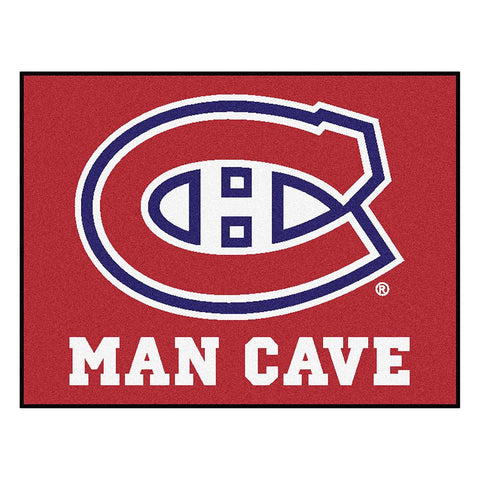 Montreal Canadiens NHL Man Cave All-Star Floor Mat (34in x 45in)